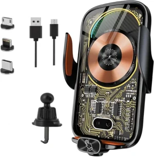 Smart Car Mount Charger | Phone Holder