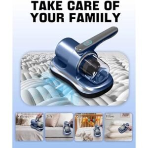 Wireless Vacuum Cleaner and UV Mite Cleaner- Vacuum Cleaner for Carpet,Floor, Sofa,Bed Mattress|Strong Suction and Low Noise| Suitable for Pillows,Plush Toys,Bed,Quilt,Sofa X52