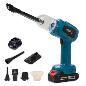 Car Mounted Vacuum Cleaner -20V Portable, Lightweight with Super Suction Power for Wet & Dry Cleaning