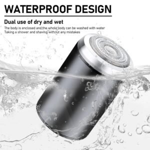 Mini Electric Shaver For Men Rechargeable Portable Travel Razor For Beard Shaving And Grooming