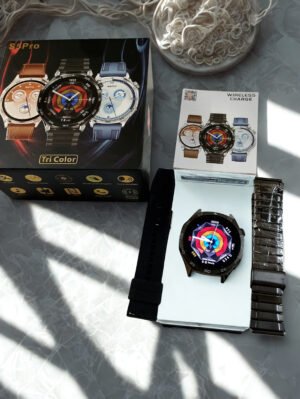 Amoled display 2 straps S5 Pro Smartwatch – Your Ultimate Health & Connectivity