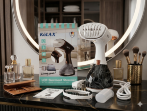 Clothes Steamer,Travel Garment Steamer Fabric Wrinkle Removal,20s Fast Heat,Upgraded 320ml Water Tank,Portable Handheld Clothing Steamer for Home,Office No Ironing Board Needed